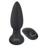 Black Velvets Plug vibrant Rimmer Velvet 11 x 4.2 cm Noir